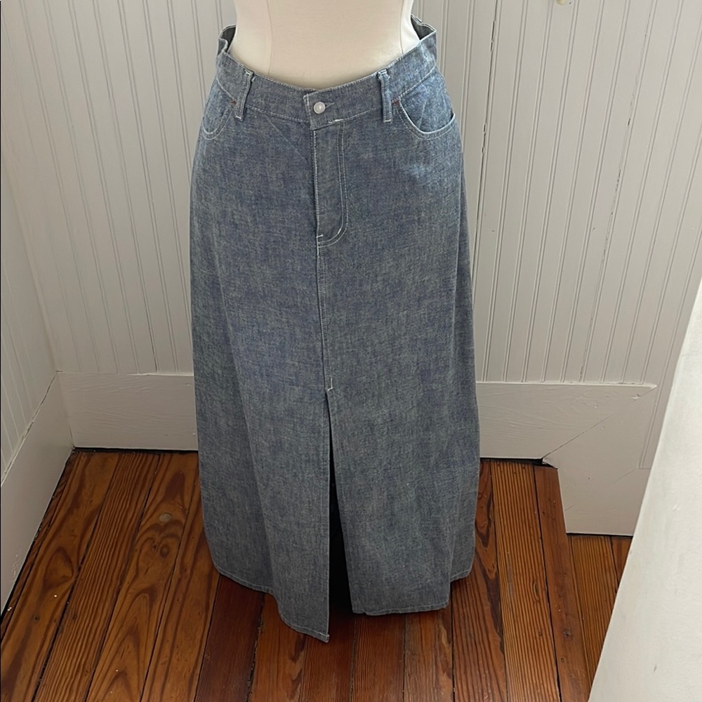 Levi’s Maxi Skirt with Slit